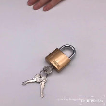 HEHE Brand Top Security Golden/Yellow Color Paint Imitate Brass/Copper Padlock